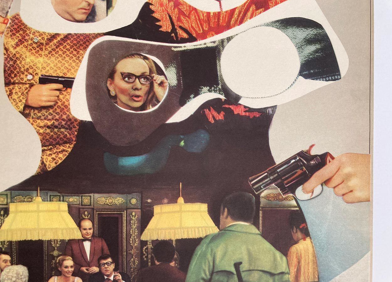 Original Film Poster, The Nice Bourgeois Guy, Stanislav Vajce, 1970, Genuine Czech Vintage Print photo Art