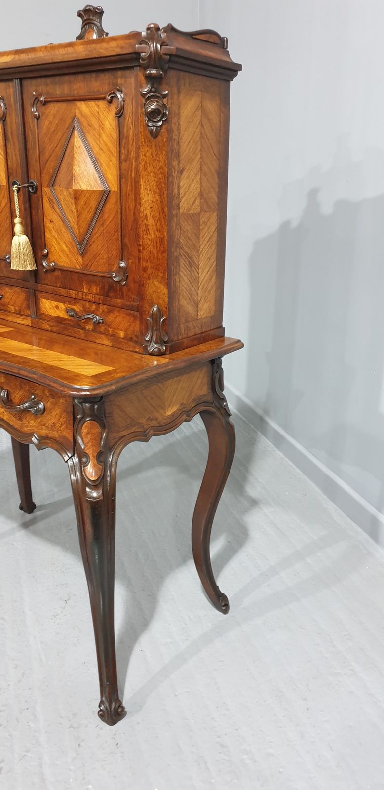 Outstanding French Bonheur Du Jour Desk photo 1495.0