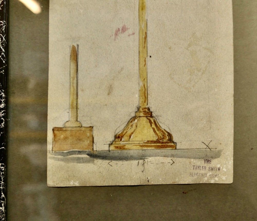 Design For A Street Lantern, Illustration For The Tayler Smith Electric Company photo Art