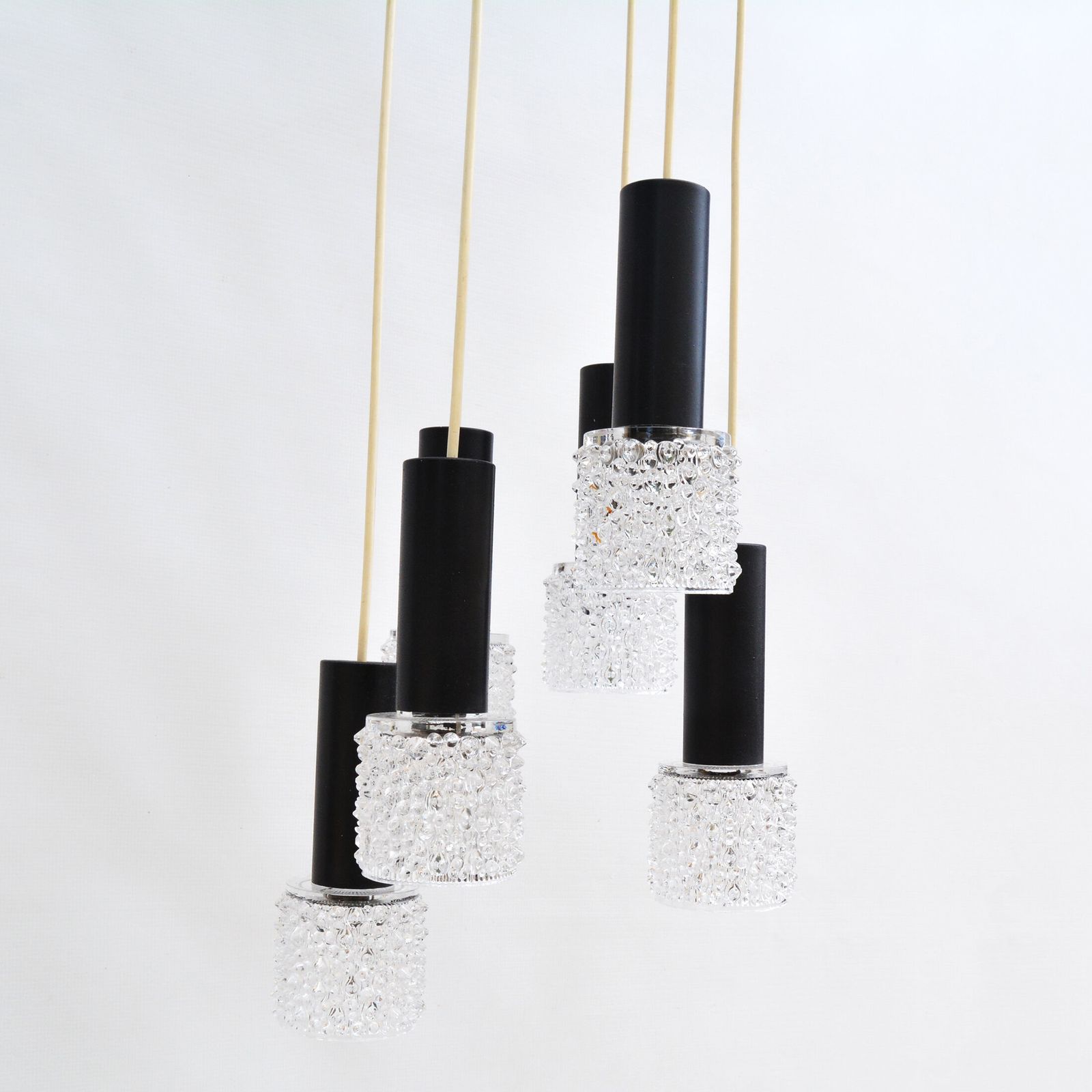 416.0 Waterfall Lamp, Elektroinstala Jilove, Czechoslovakia photo