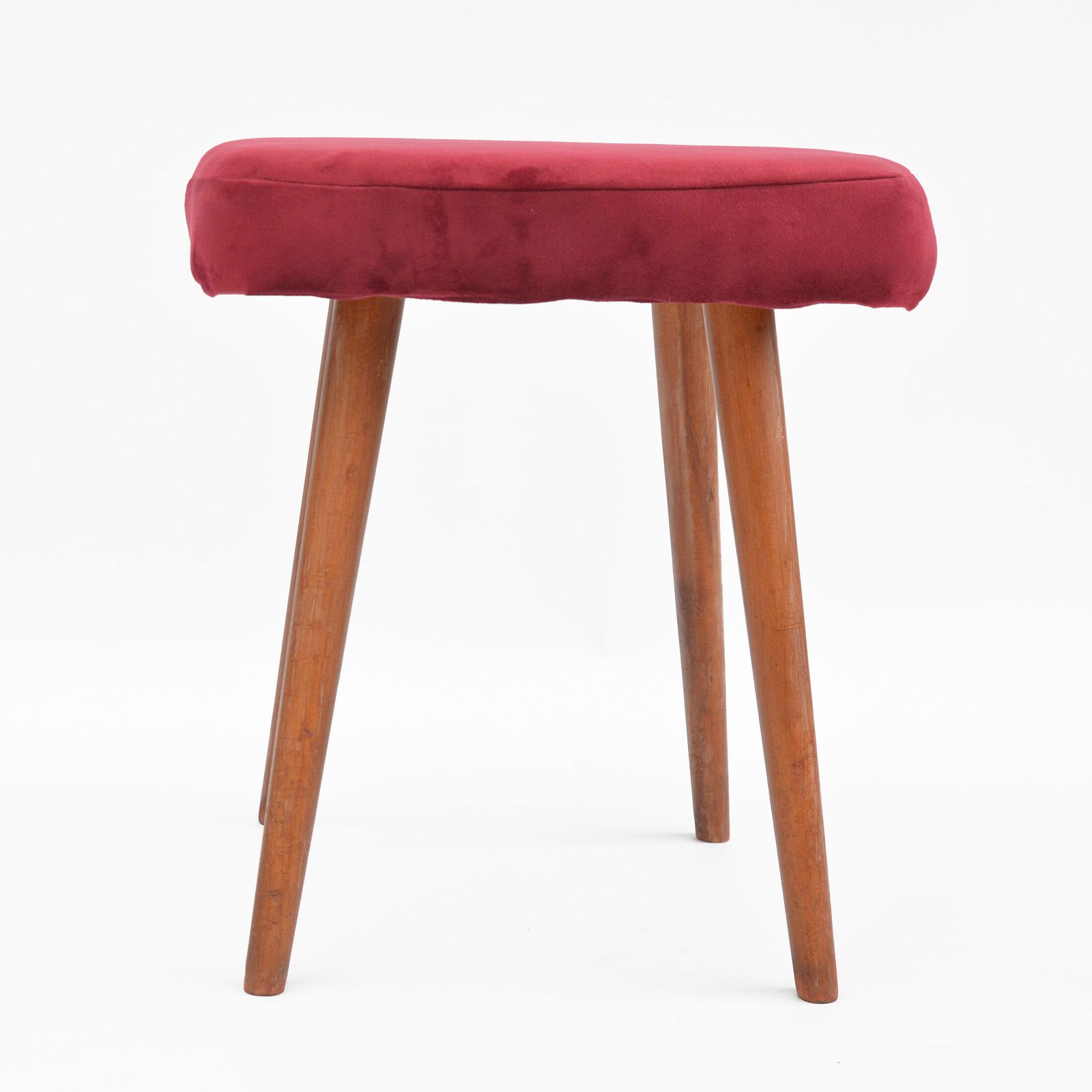 'Dolnośląska Fabryka Mebli' Stool In świebodzice Poland 1960s. photo vinterior