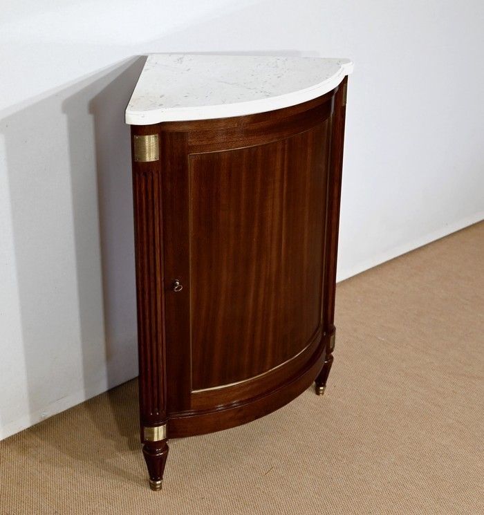 Corner In Solid Mahogany, Louis XVI Style   Mid 20th Century photo furniture