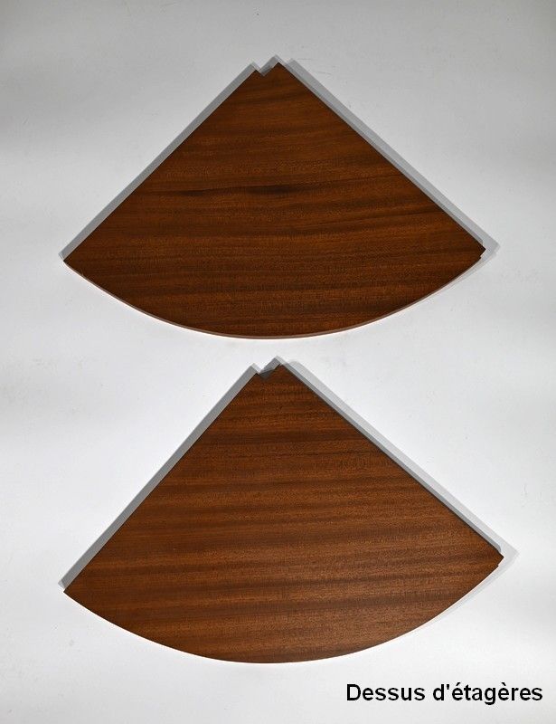 photo vinterior Corner In Solid Mahogany, Louis XVI Style   Mid 20th Century