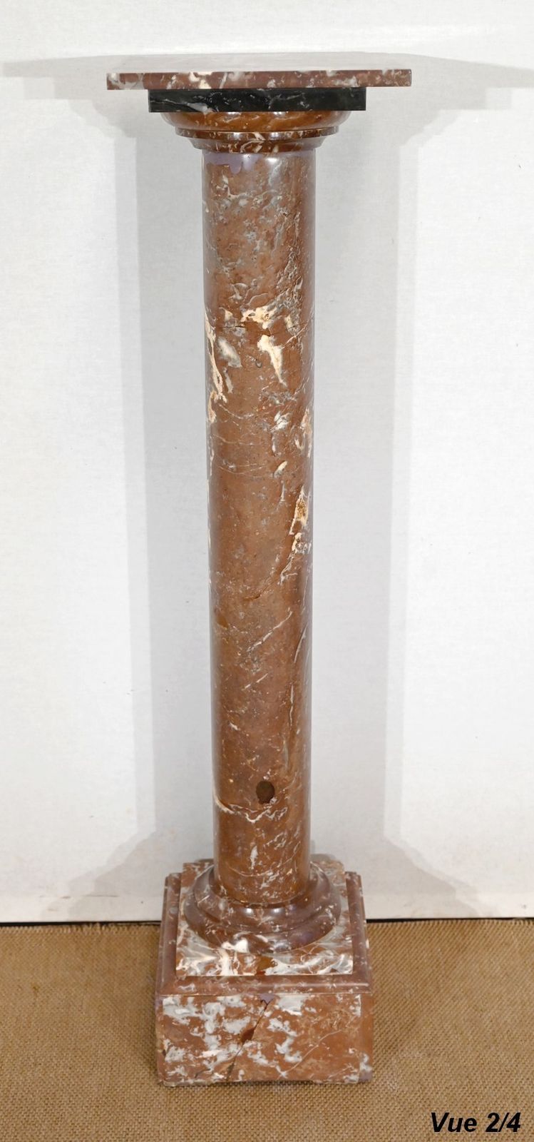 Home Decor Marble Column, Late 19th Century photo