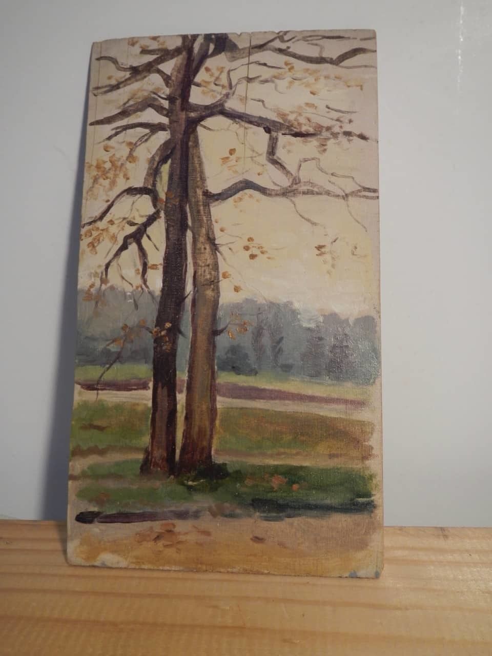 Painting By The Artist De Champs photo vintage