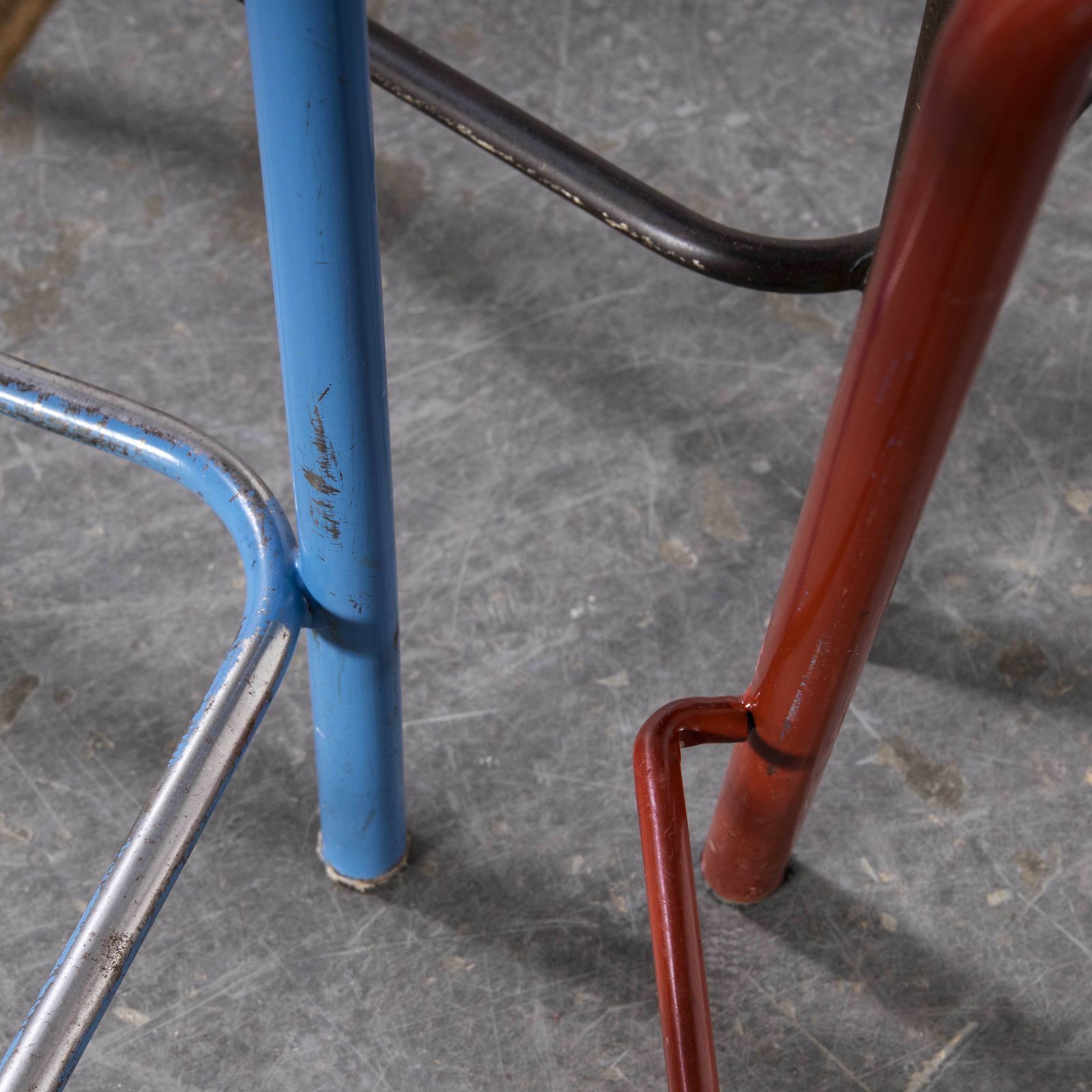 1950’s Mullca High Laboratory Stacking Dining Chairs – Set Of Three photo 285.0
