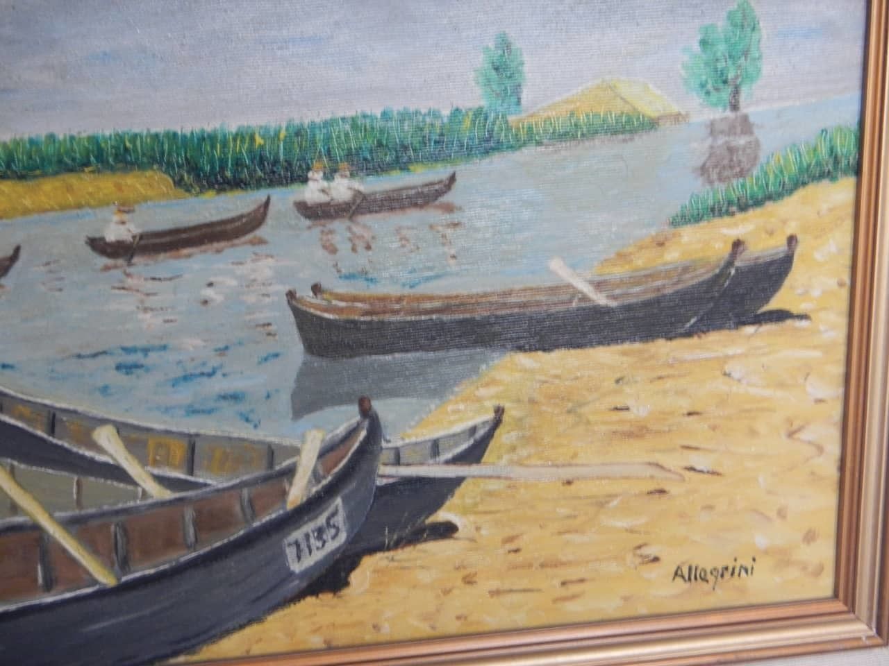 Oil Painting By Allegrini Luca photo vinterior
