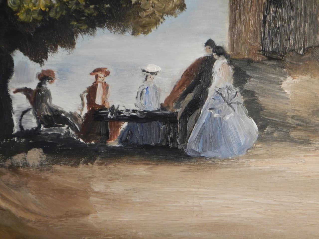 Poil Painting With Ladies By Parolin photo Art