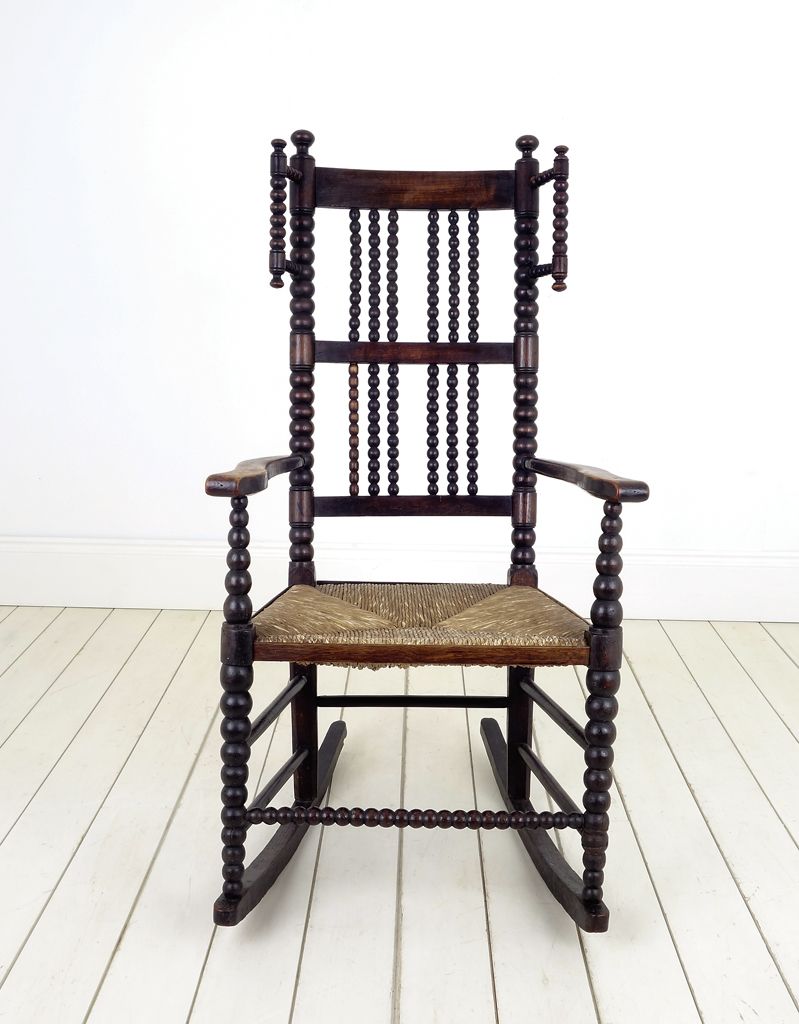 A Lancashire Bobbin Rocking Chair photo furniture