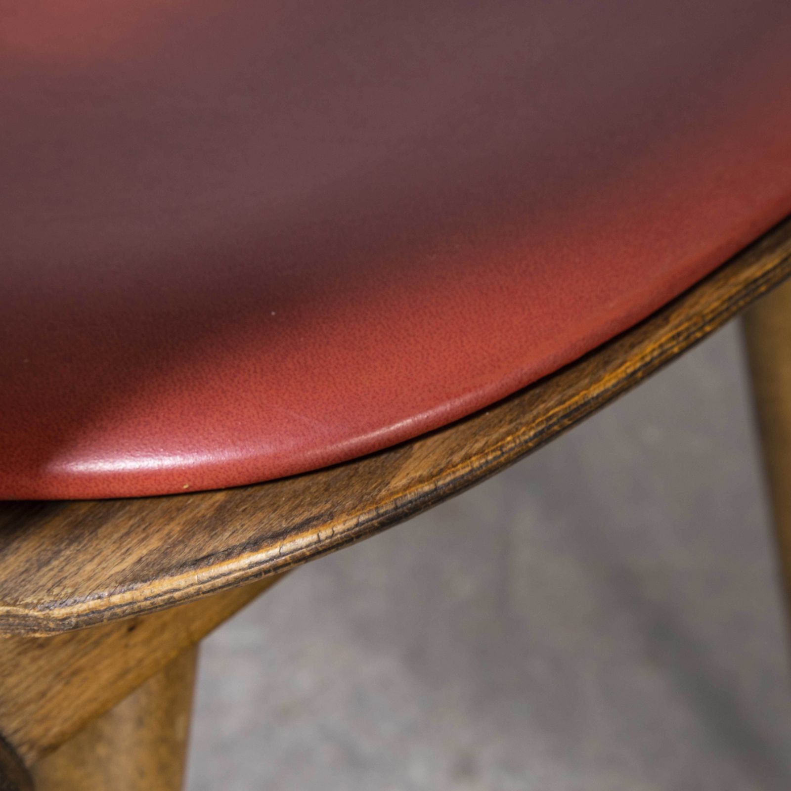 1950’s French Baumann Upholstered Seat Gentiane Dining Chair – Set Of Eight photo furniture