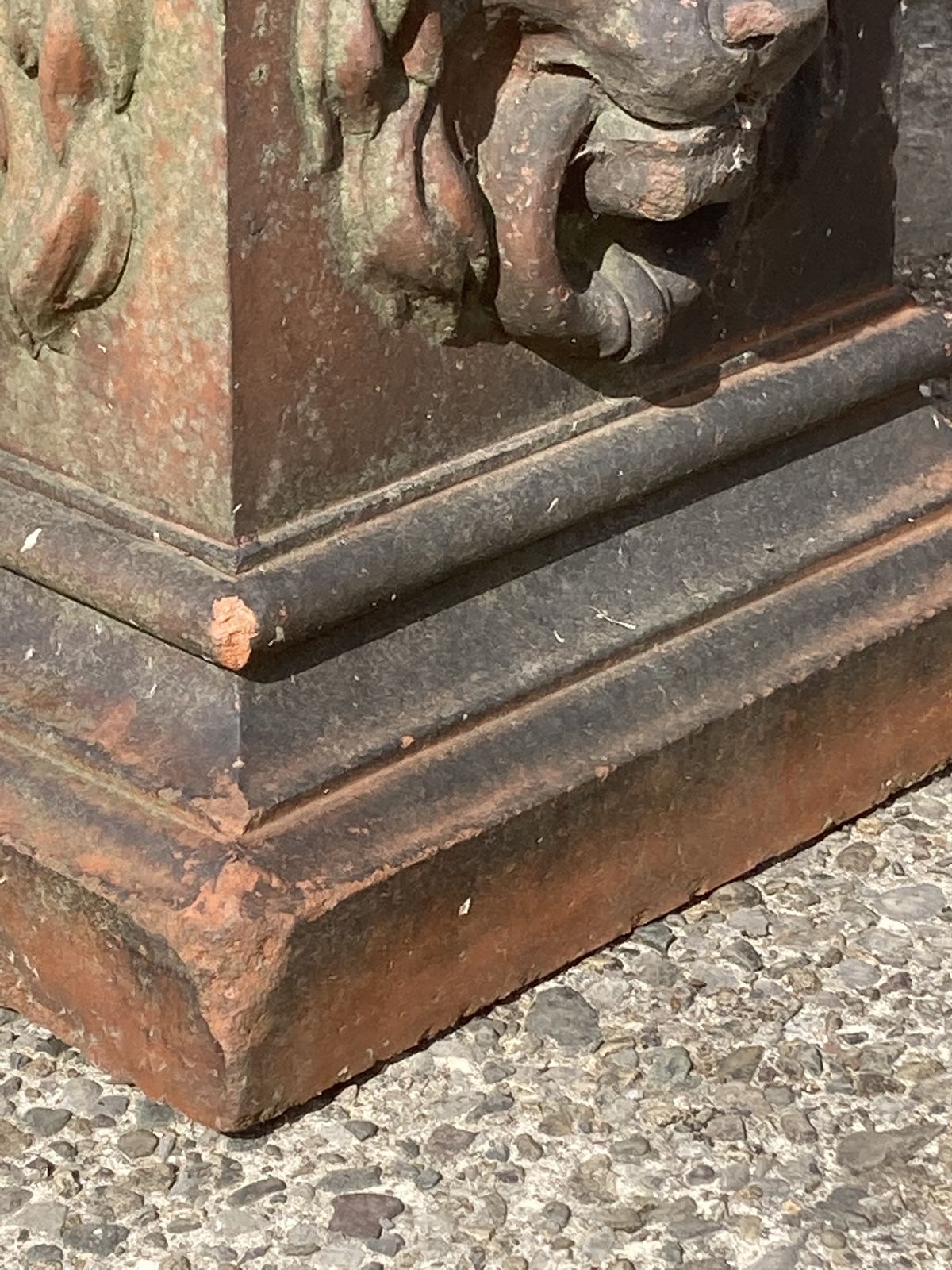 Victorian Terracota Garden Urn Plant Stand photo Garden Decor