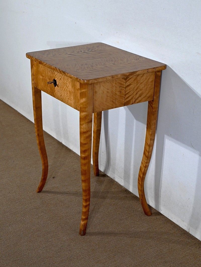 Small Worker In Light Ceylon Wood Louis XV Style  Mid 19th Century photo for sale