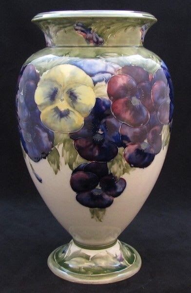 William Moorcroft Vase, 1910s, Antique photo for sale