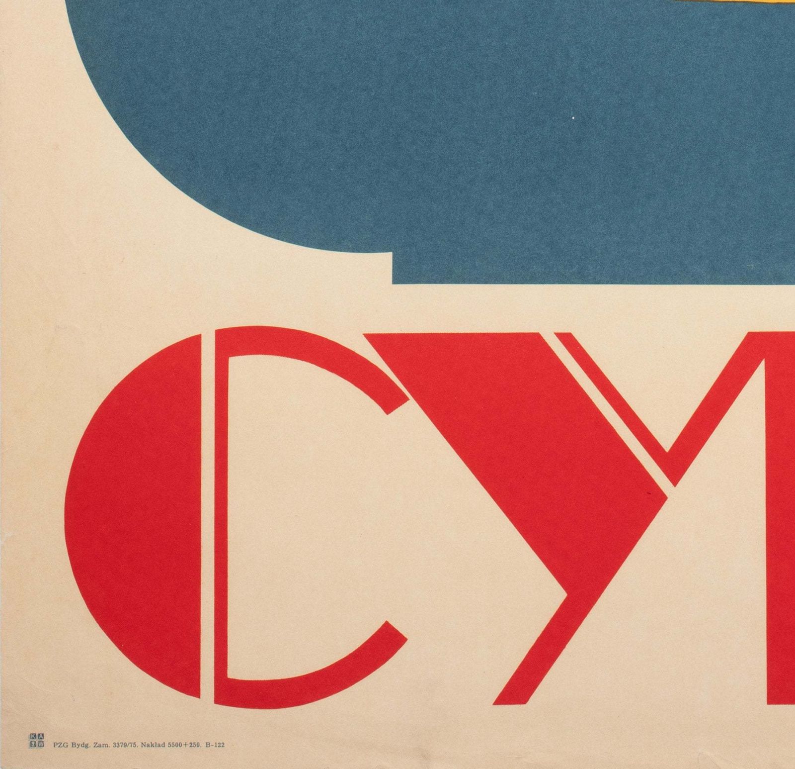 Cyrk Bikini Aerialist 1975 Polish Circus Poster, Milach photo buy