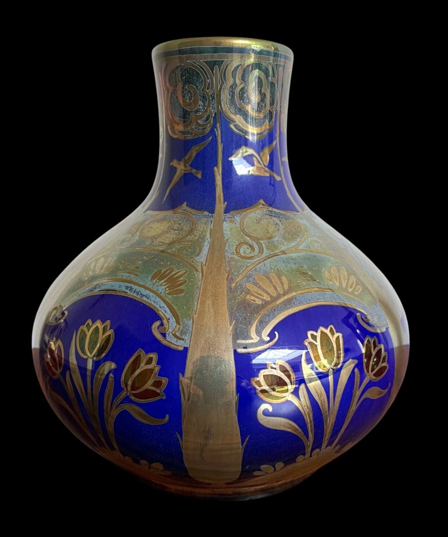 Pilkington's Lustre Vase, 1930s photo for sale