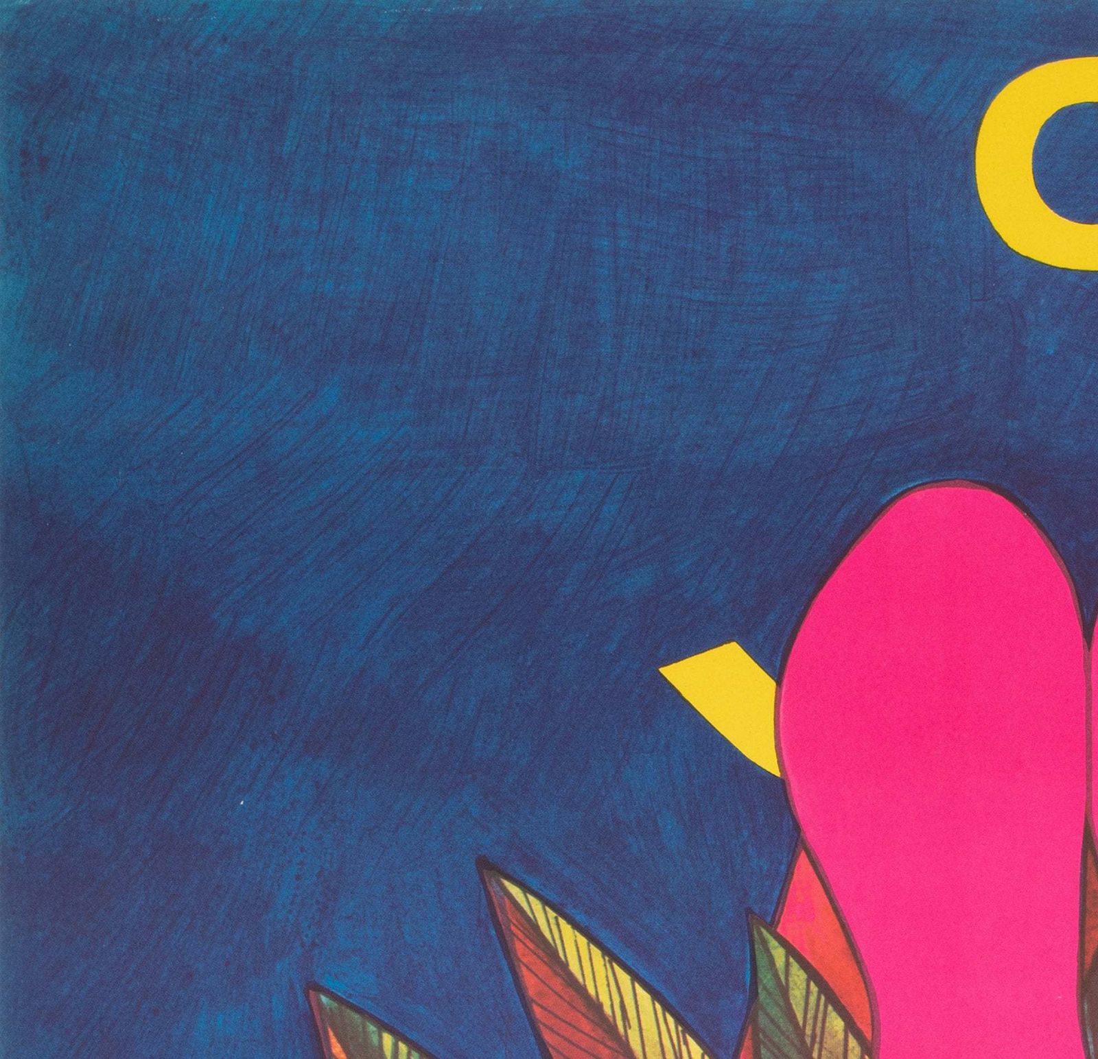 Cyrk Acrobat Swinging 1977 Polish Circus Poster, Janowski photo for sale