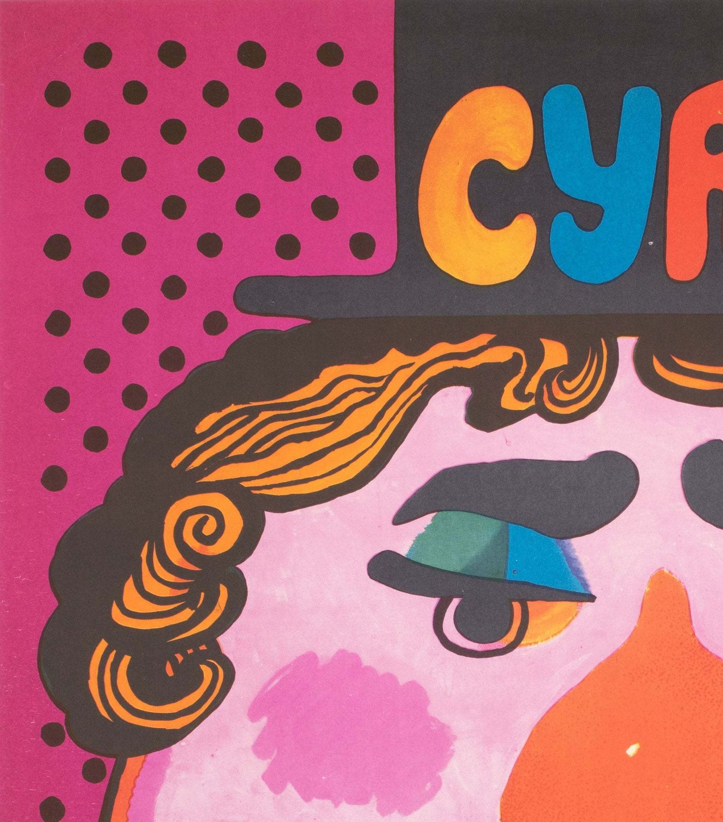 Cyrk Clown 1974 Polish Circus Poster, Bocianowski photo for sale