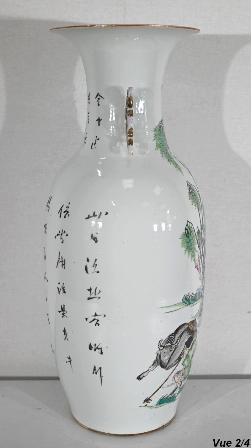 Home Decor Important Chinese Porcelain Vases   Xxth photo