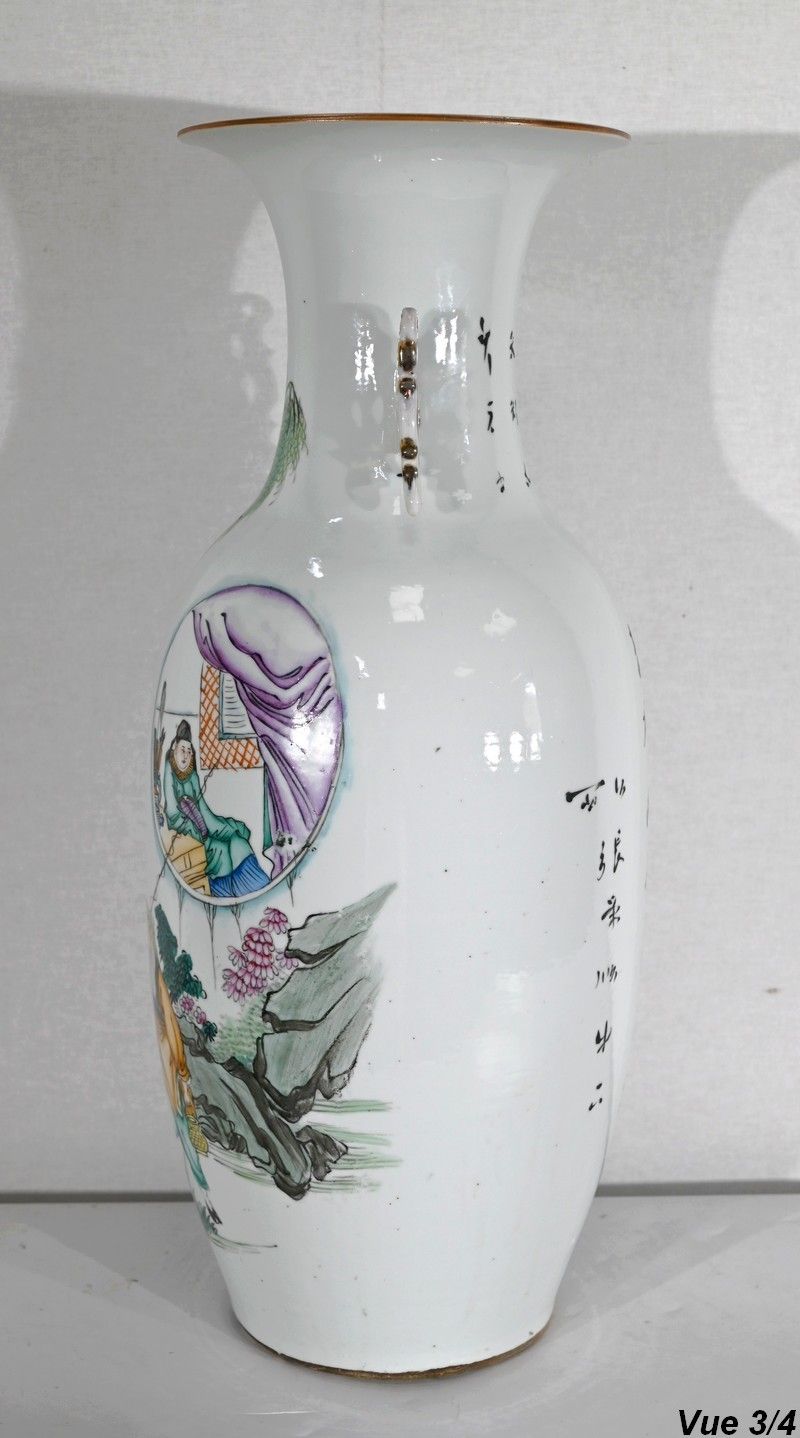photo vinterior Important Chinese Porcelain Vases   Xxth