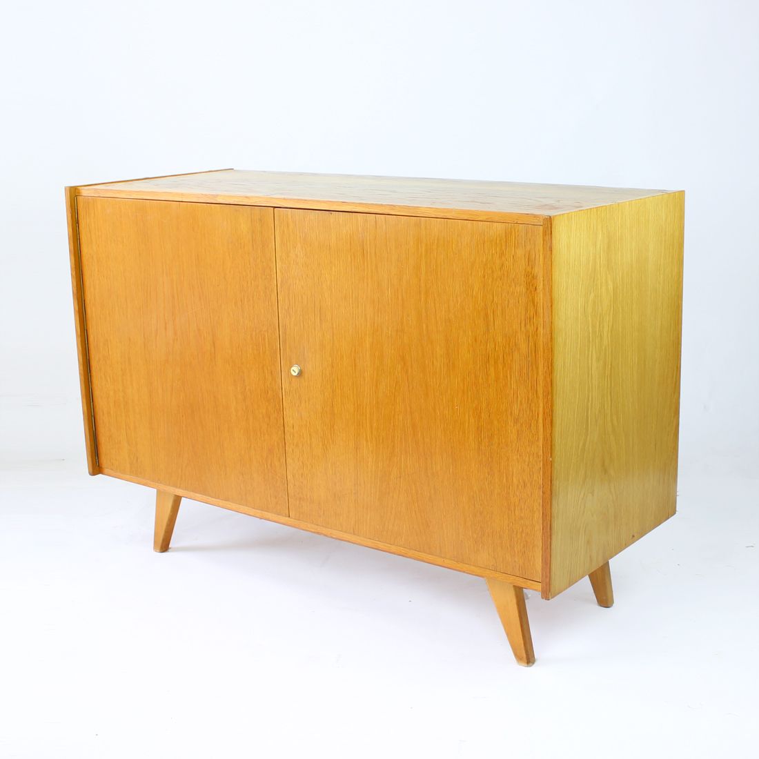 photo for sale Jiri Jiroutek U 450 Type Sideboard In Oak, Interier Praha, Czechoslovakia 1960s