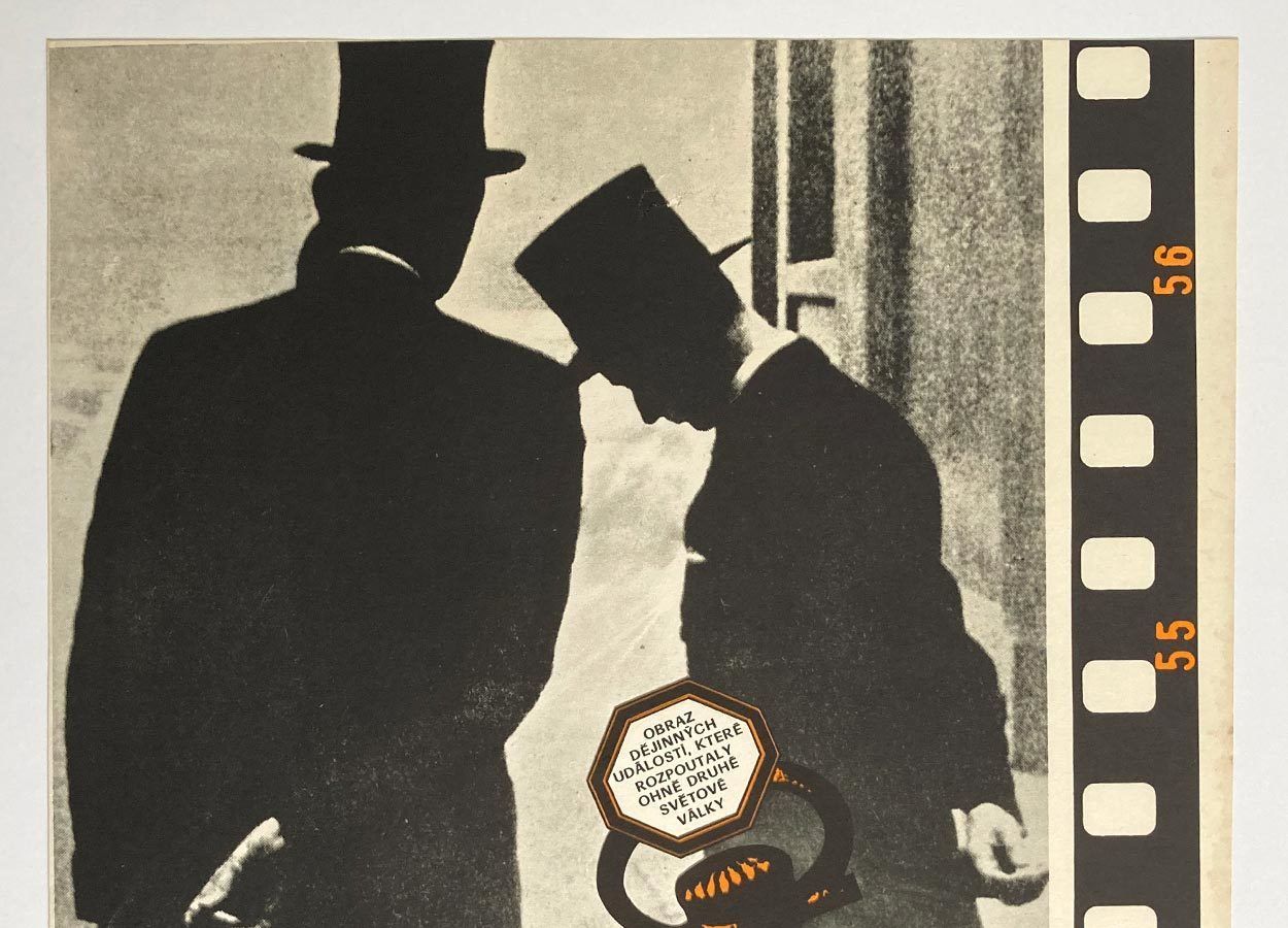 Original Film Poster, The End Of Europe, Karel Vaca, 1981, Genuine Czech Vintage Print photo 51.0
