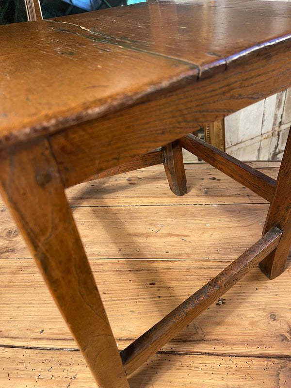 Antique Provincial Georgian Sheraton Suffolk Elm Chair Circa 1790 photo Furniture