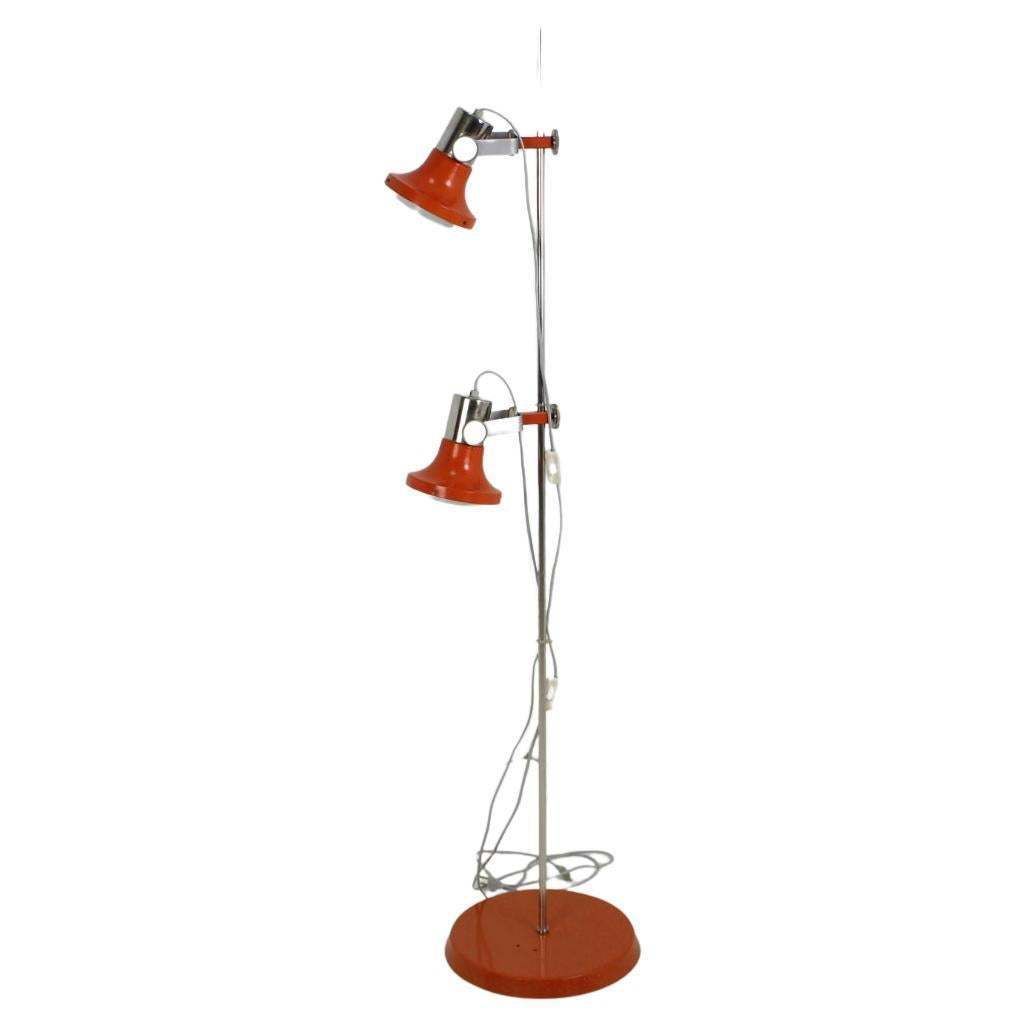 Design Adjustable Floor Lamp By Pavel Grus For Kamenicky Senov, 1970s