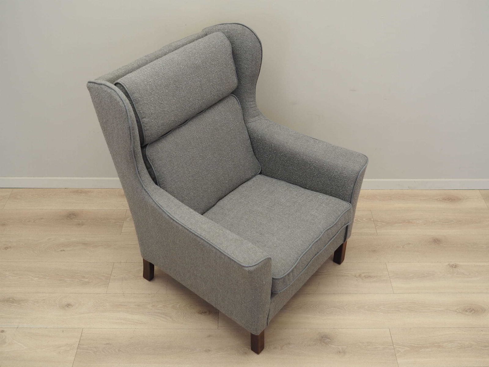Wingback Armchair, Danish Design, 1970s, Production: Denmark photo vintage