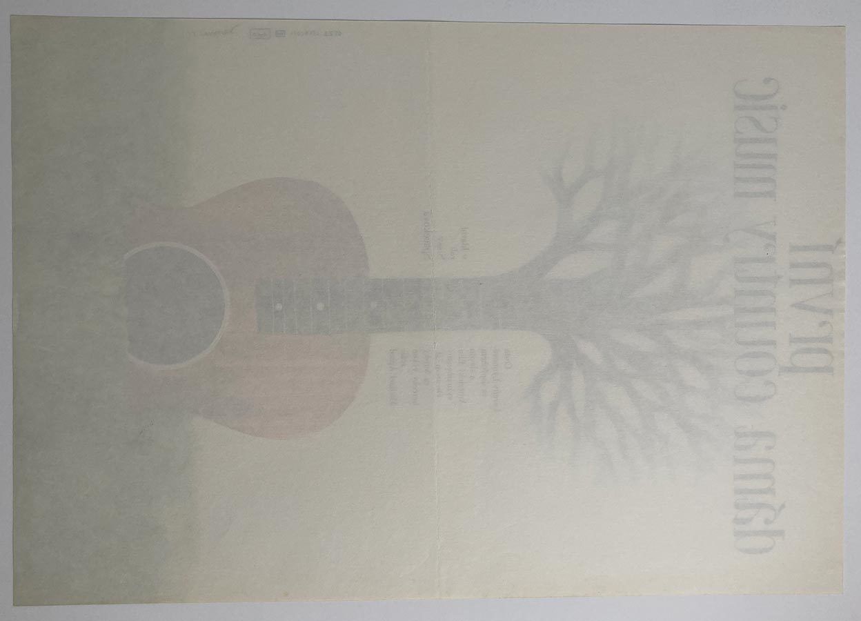 photo for sale Original Film Poster, Coal Miner’s Daughter, Jan Tománek, 1981, Genuine Czech Vintage Print