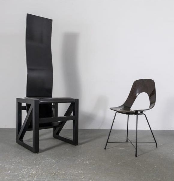 Set Of 6 Mid Century "Edo" Dining Chairs By Kisho Kurokawa For Ppm photo Furniture