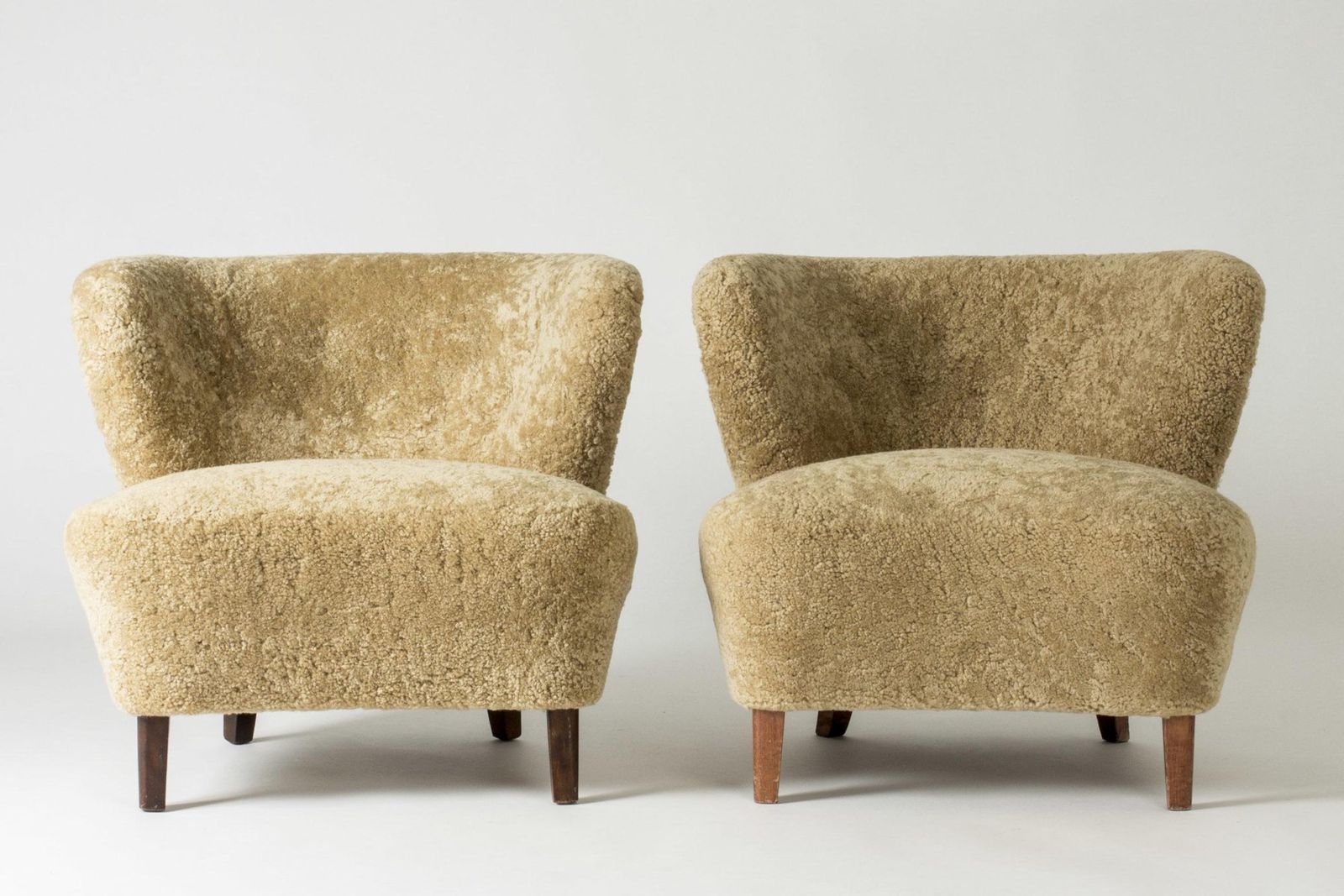 Lounge Chairs By Gösta Jonsson, 1940s, Set Of 2 photo for sale