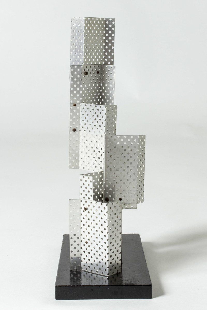 Lars Erik Falk, Sculpture, 1968, Aluminum & Wood photo vinterior