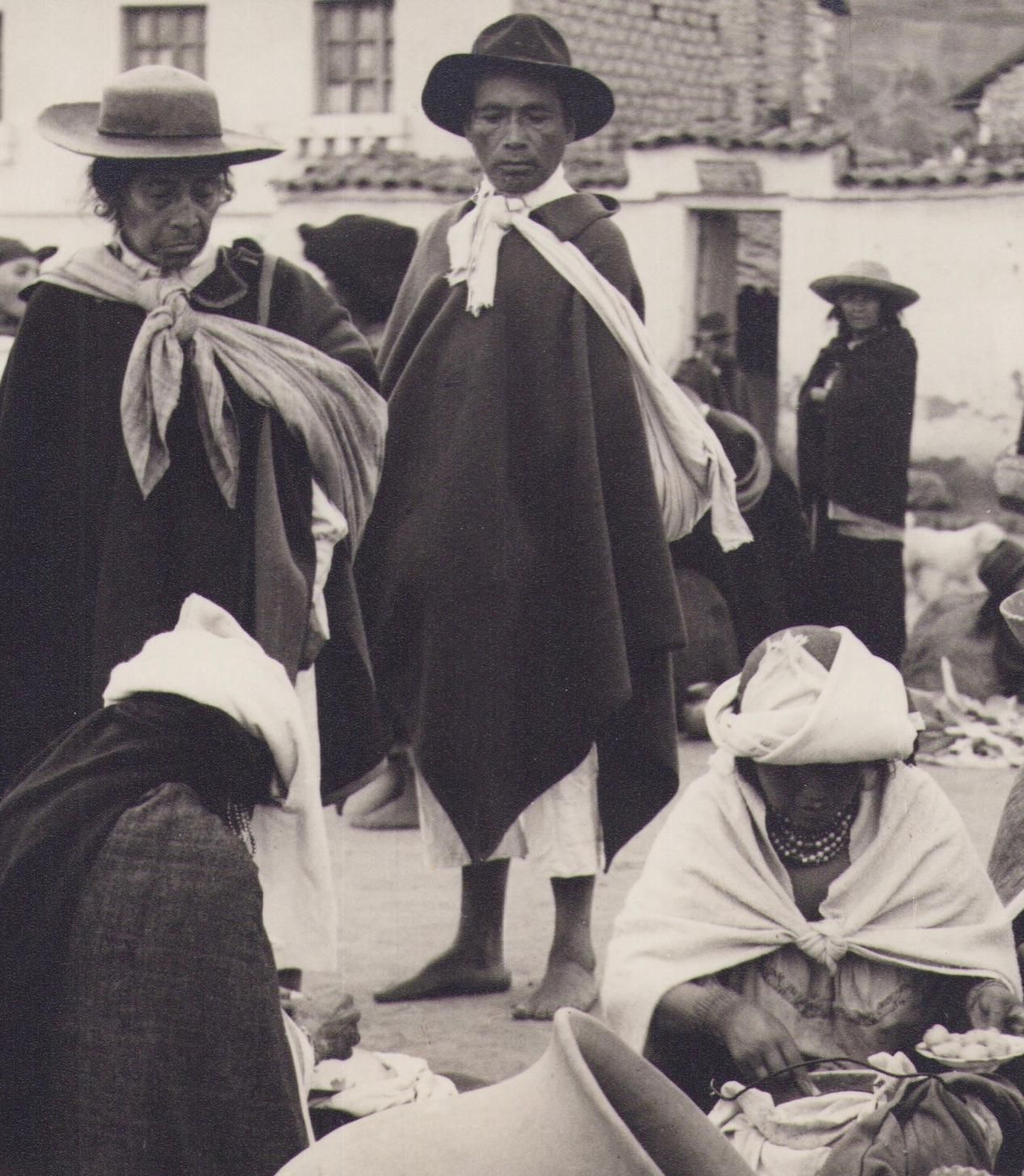 Hanna Seidel Ecuador, Sellers, Market, Black And White Photography, 1960s. 1960s photo furniture