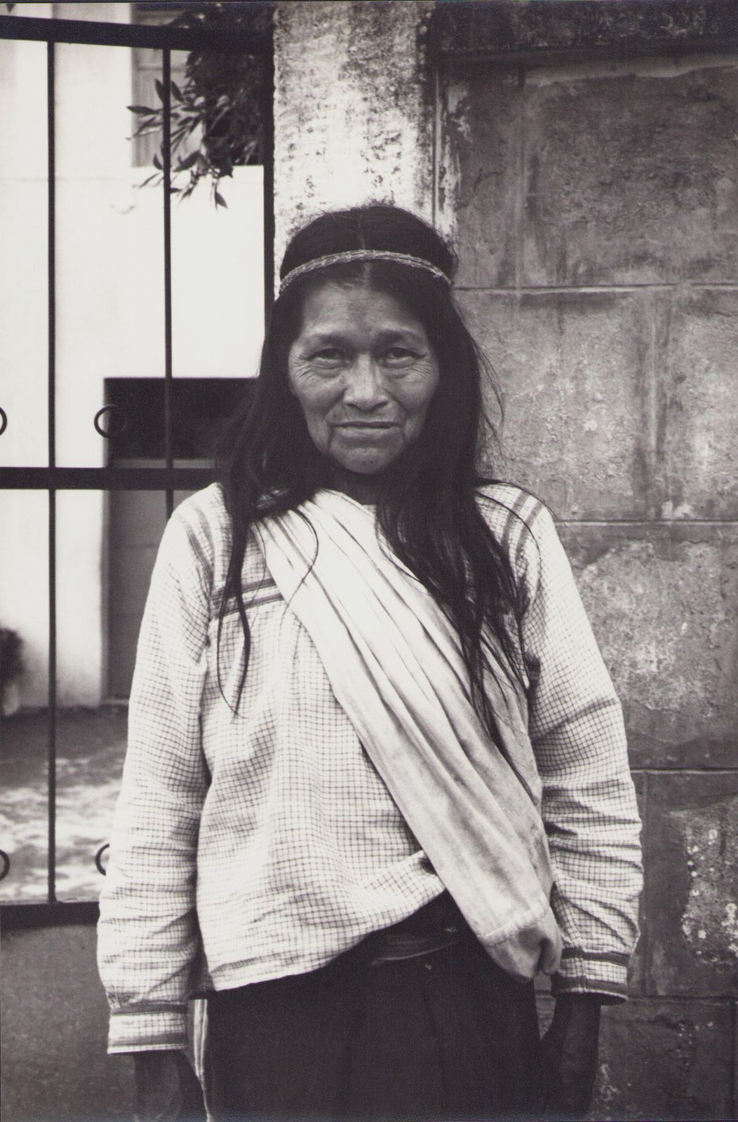 Hanna Seidel Ecuador, Indigenous, Woman, Black And White Photography, 1960s, Ca. 1960s