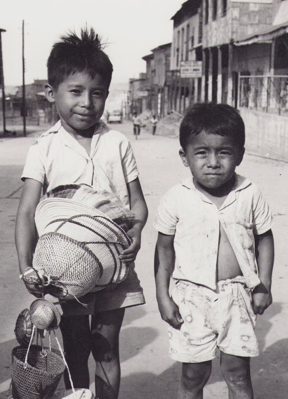 Hanna Seidel Ecuador, Boys, Montecristi, Black And White Photography, 1960s,  Ca. 1960s photo furniture