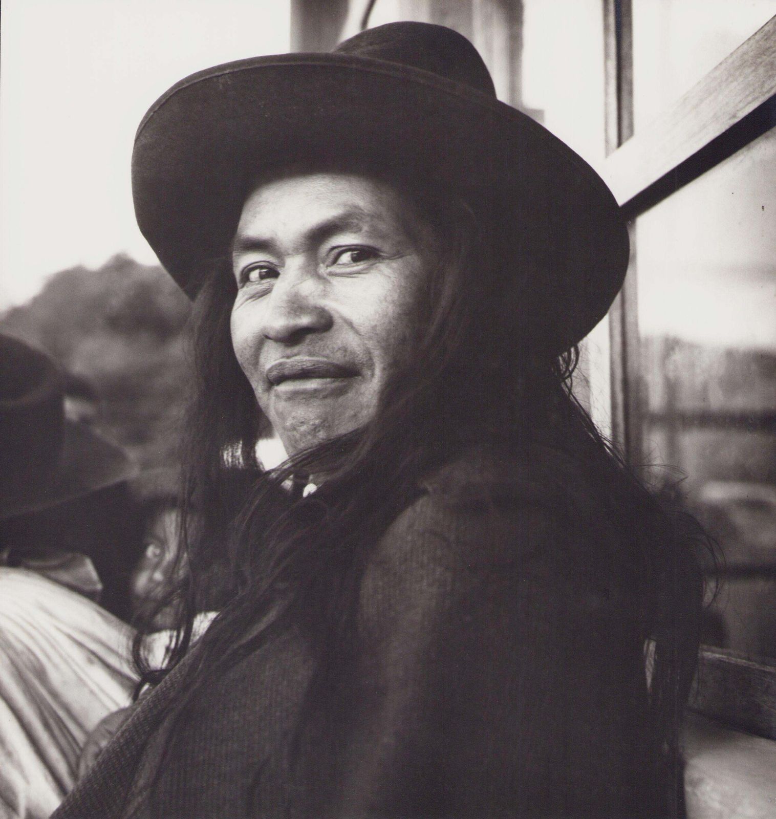 Hanna Seidel Ecuador, Man, Black And White Photography, 1960s.