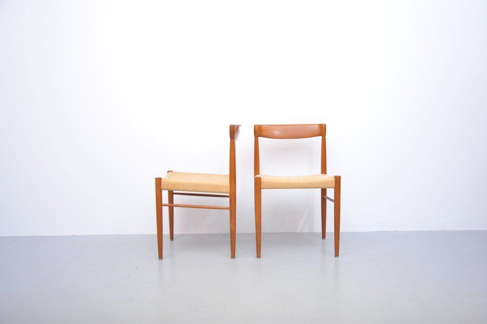 Teak Chairs By Hw Klein For Bramin, Set Of 2 photo Furniture