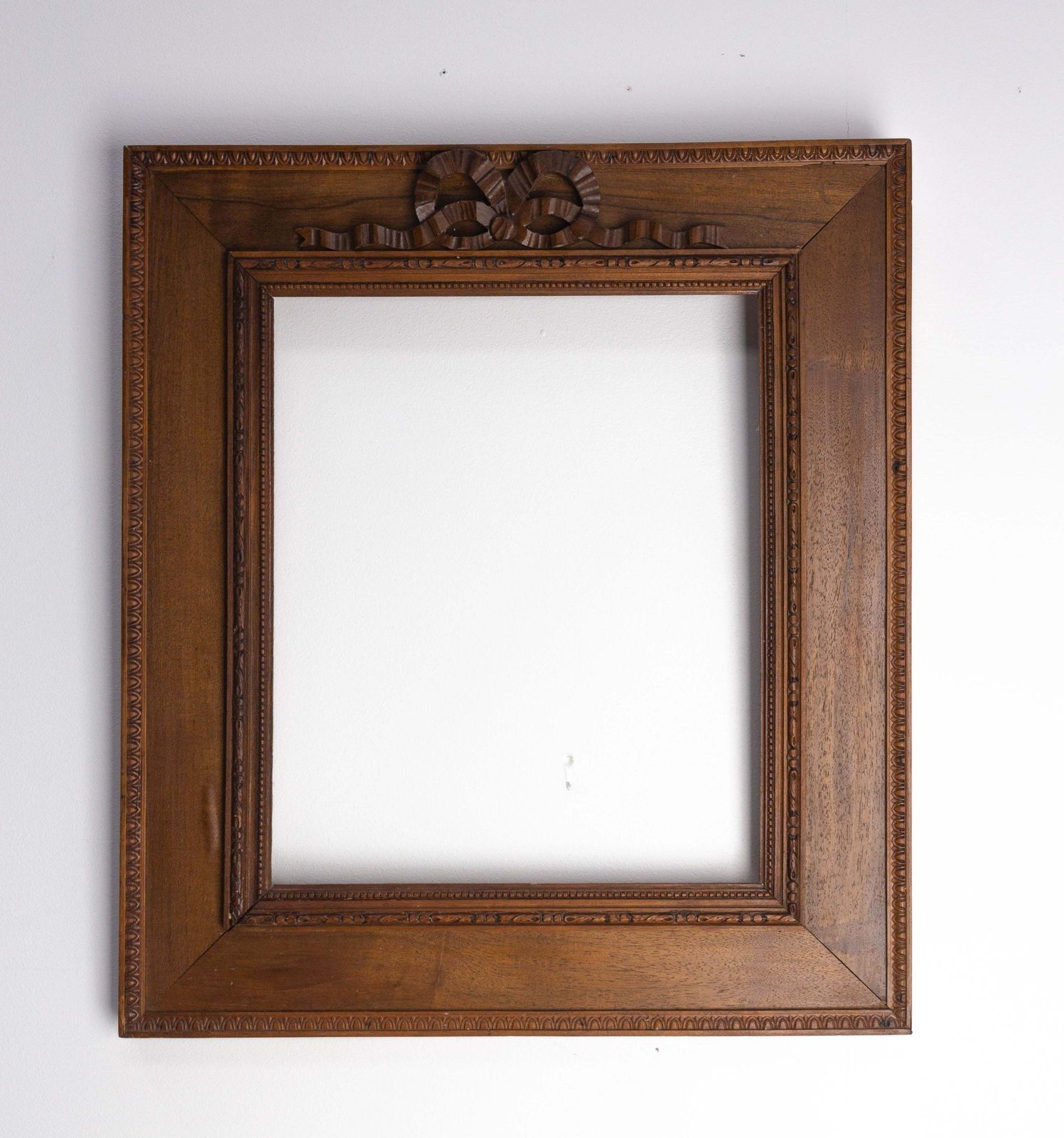 French Louis XVI Style Walnut Frame, Circa 1900 photo furniture