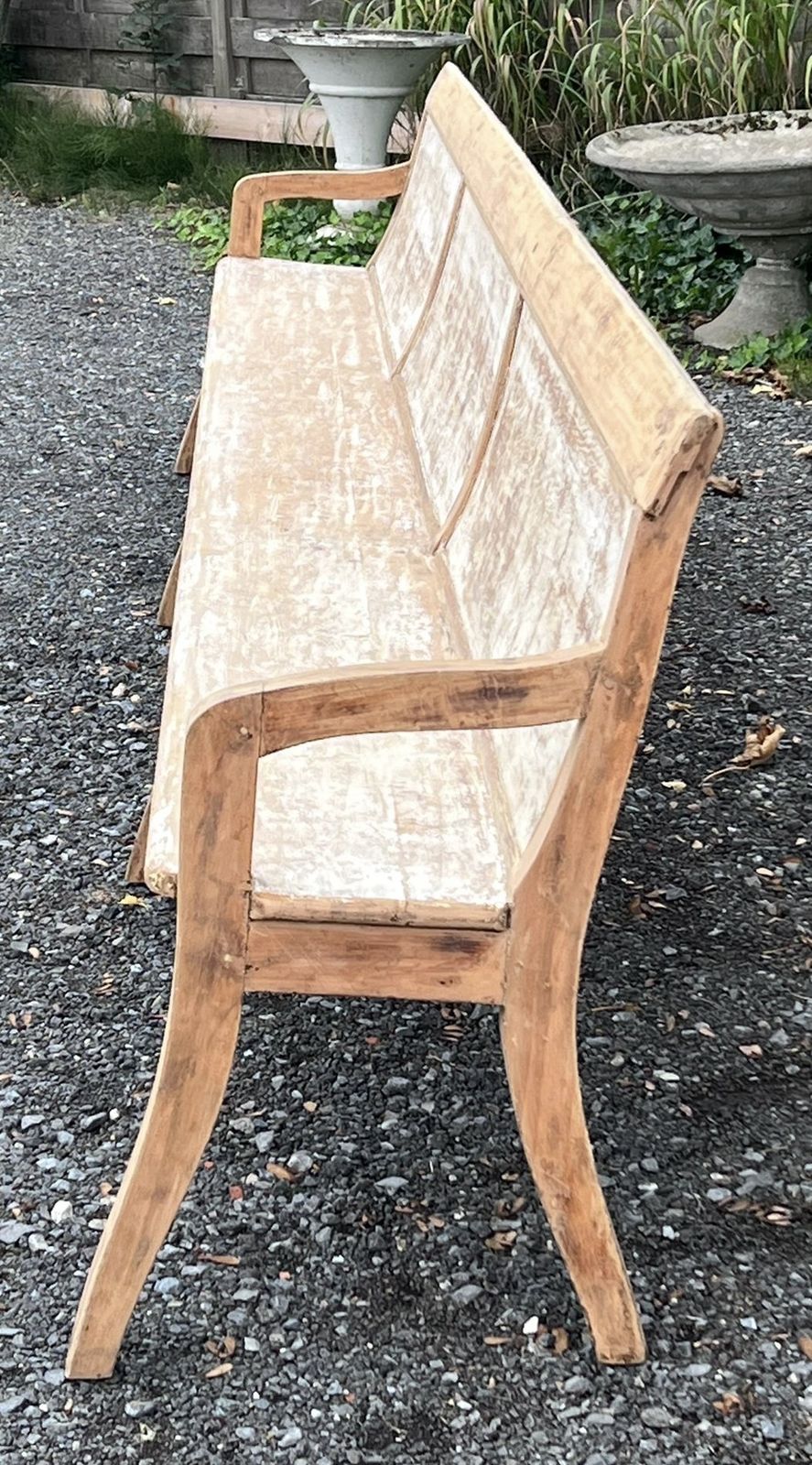 photo vintage Very Long French Dining Bench