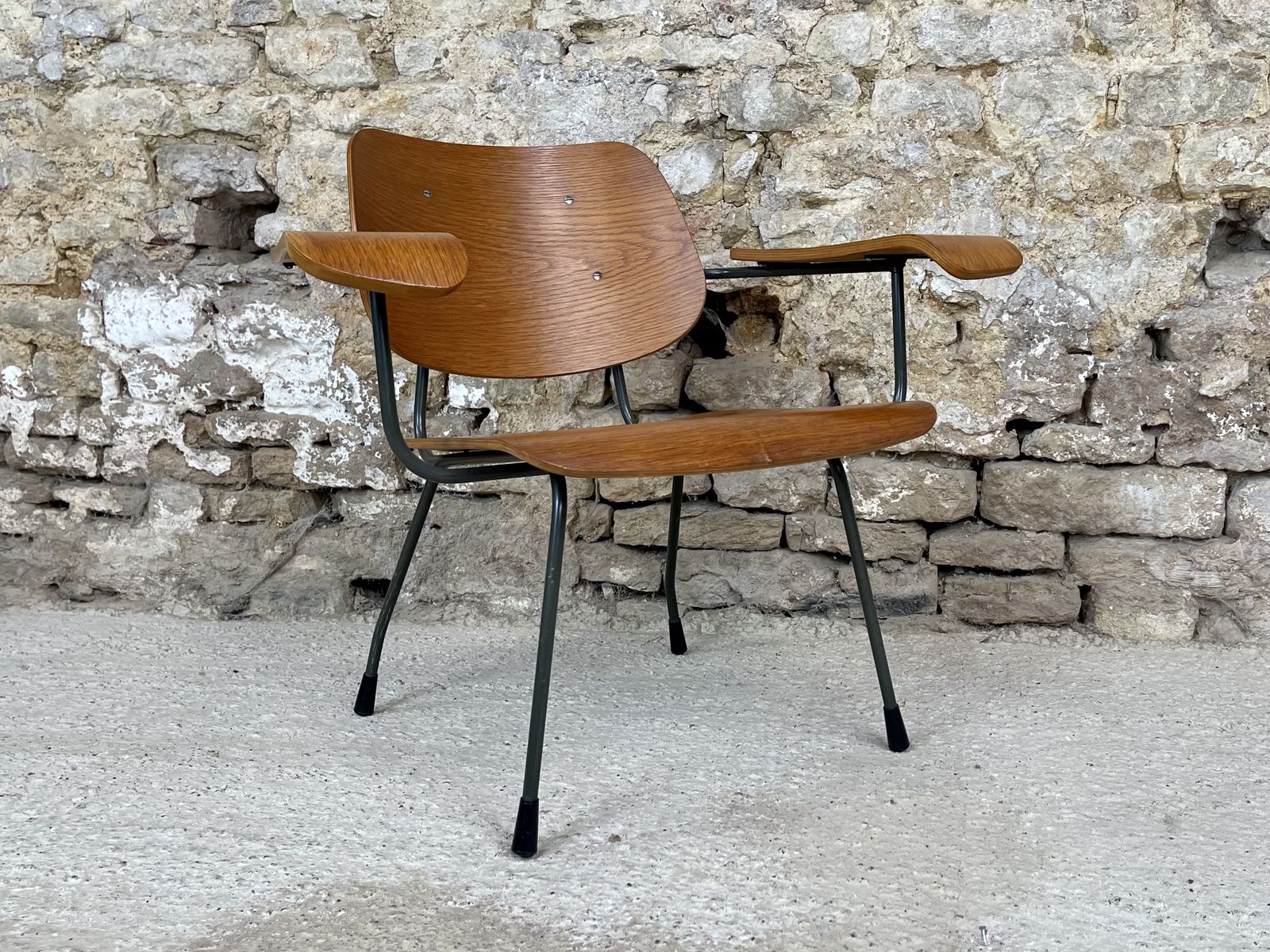 Dutch Model 8000 Pila Pila Powage Chair By Tjerk Reijenga For Pilastro, 1960s. Mid Century Lounge Accent Occasional Chair photo Furniture
