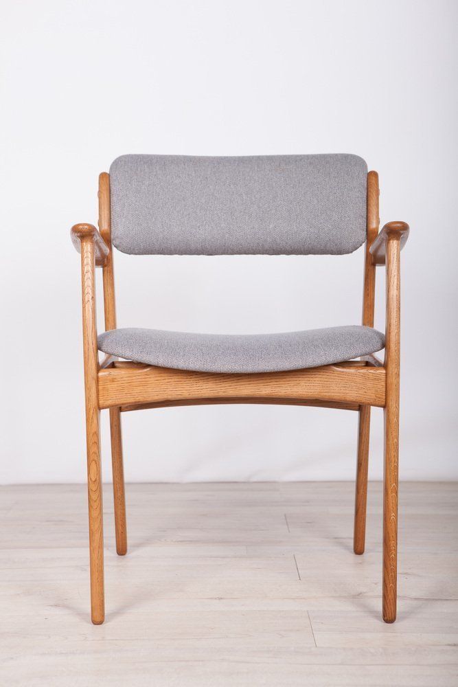 Oak Model 49 Dining Chairs By Erik Buch For Odense Maskinnedkeri O.D. Furniture 1960s Set Of 6 photo vinterior