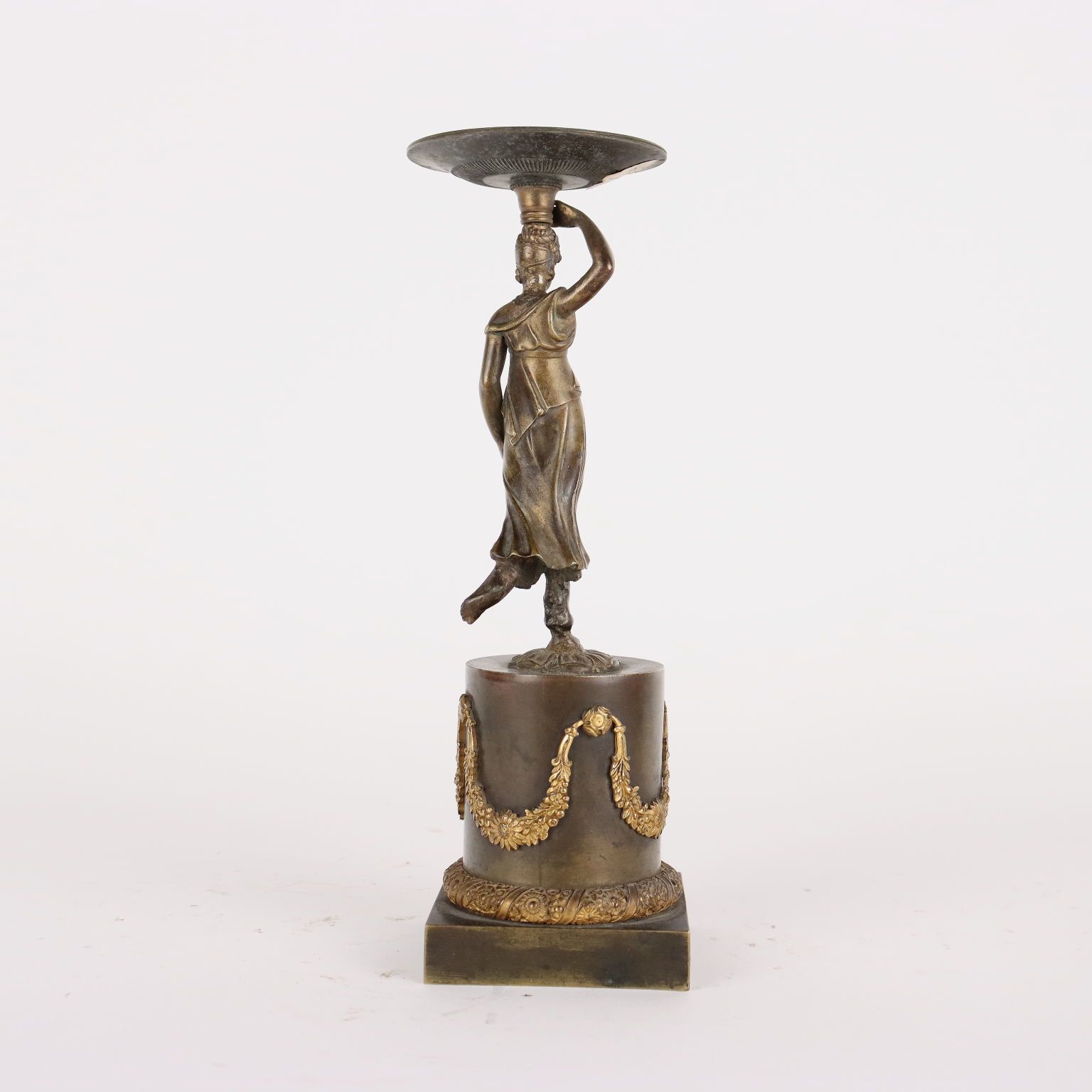 1320.0 Candle Holder Bronze France XIX Century photo