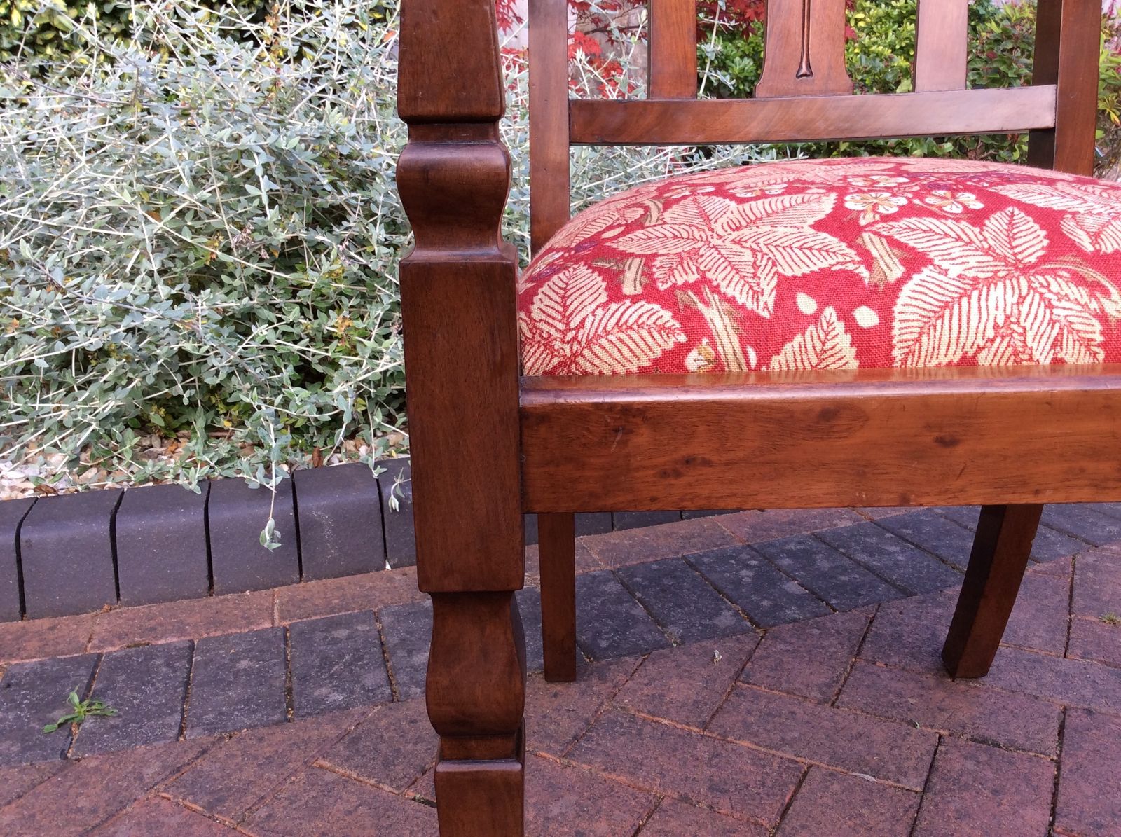 Set Of 8 Arts & Crafts Walnut Dining Room Chairs C1910 photo vinterior