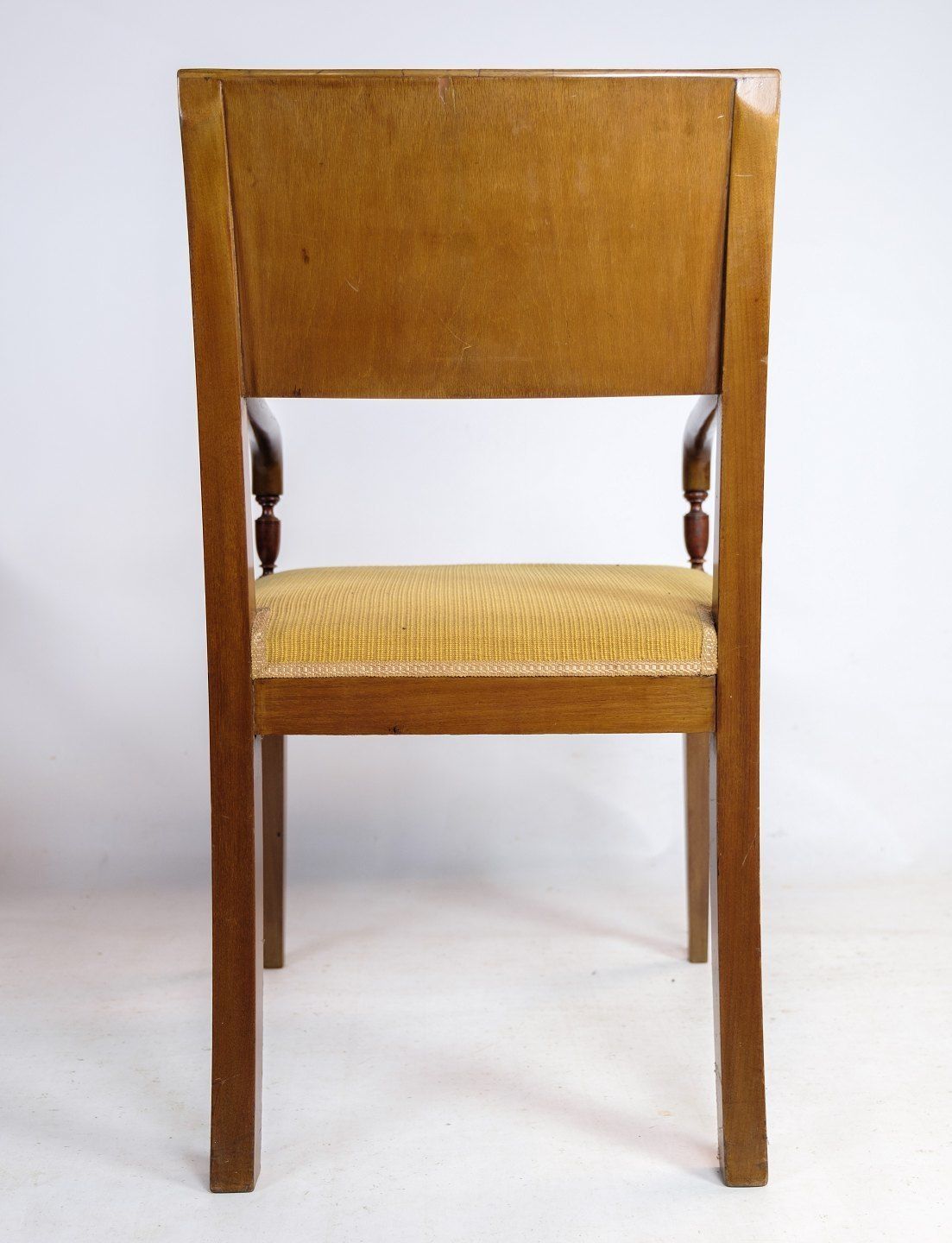 Armchairs Mahogany Empire Marquetry 1920 photo vinterior