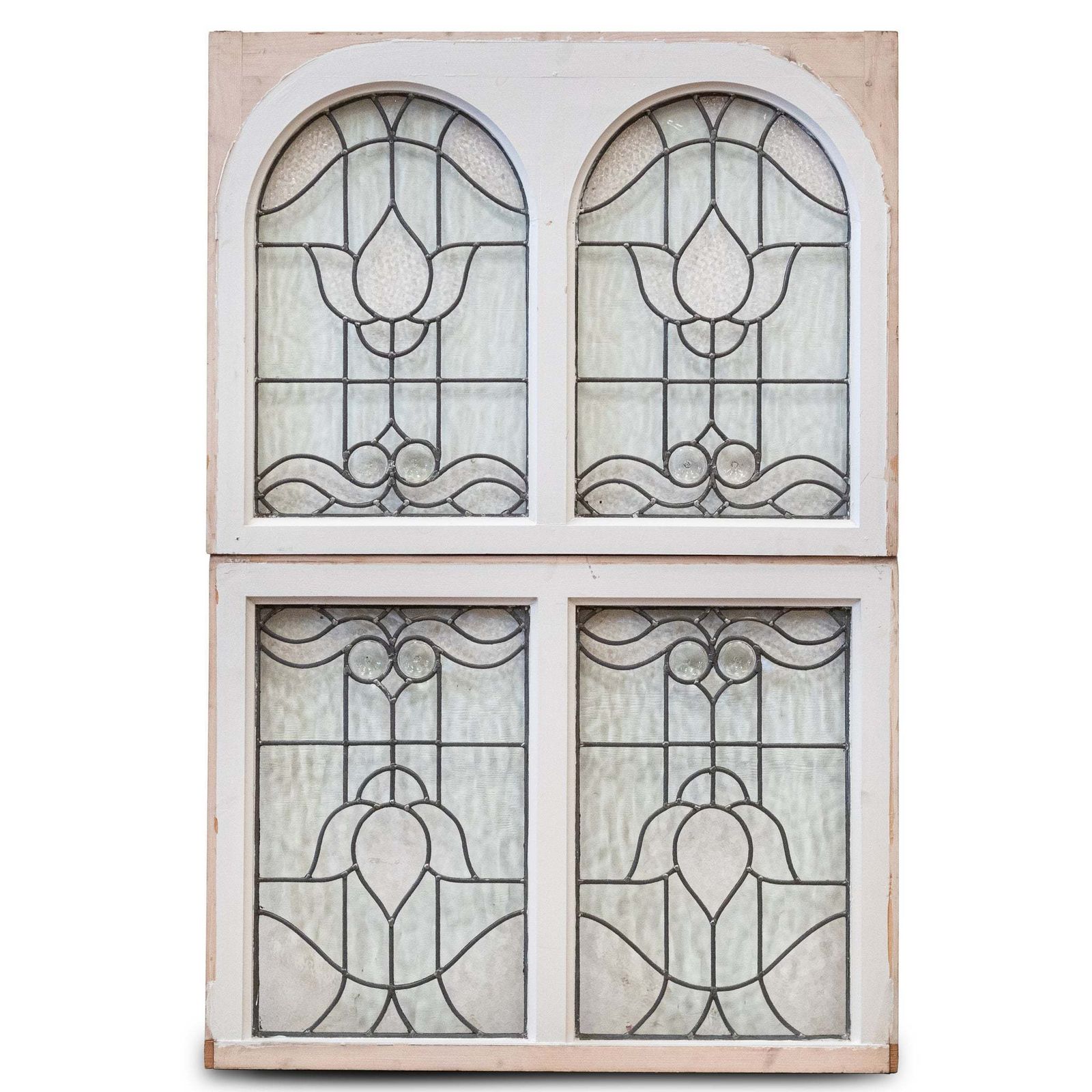 Reclaimed Stained Glass Arched Windows | Westminster Chapel