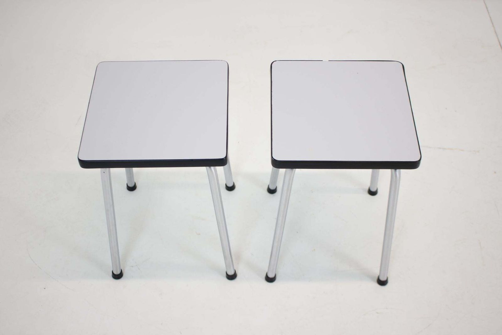 Pair Of Mid Century Flower Tables,1960's. photo vinterior