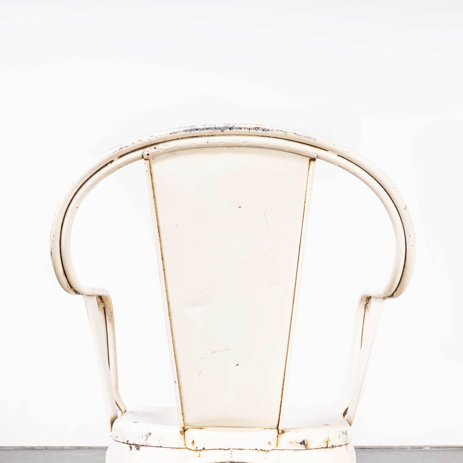 1950’s Original French Tolix Model C Armchairs Tolix – Dining Chairs – Set Of Five photo vinterior
