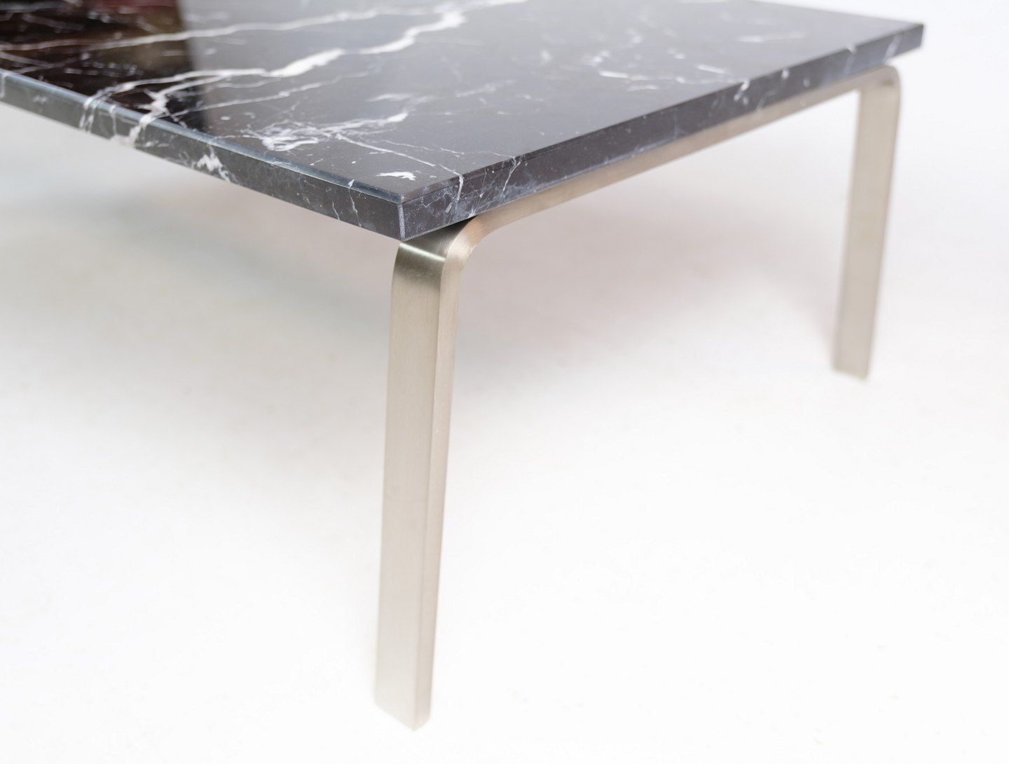 Coffee Table, Mann By Norr11, Aluminum Frame, Marble Top, Danish Design photo 1225.0