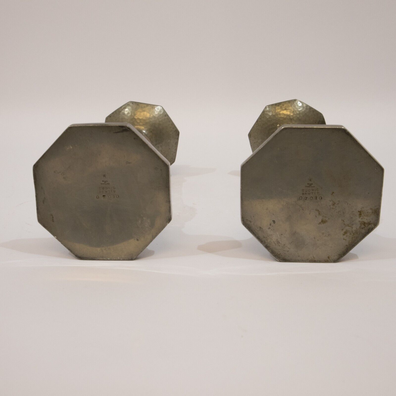 Pair Of Tudric Candlesticks From Liberty’s photo vinterior