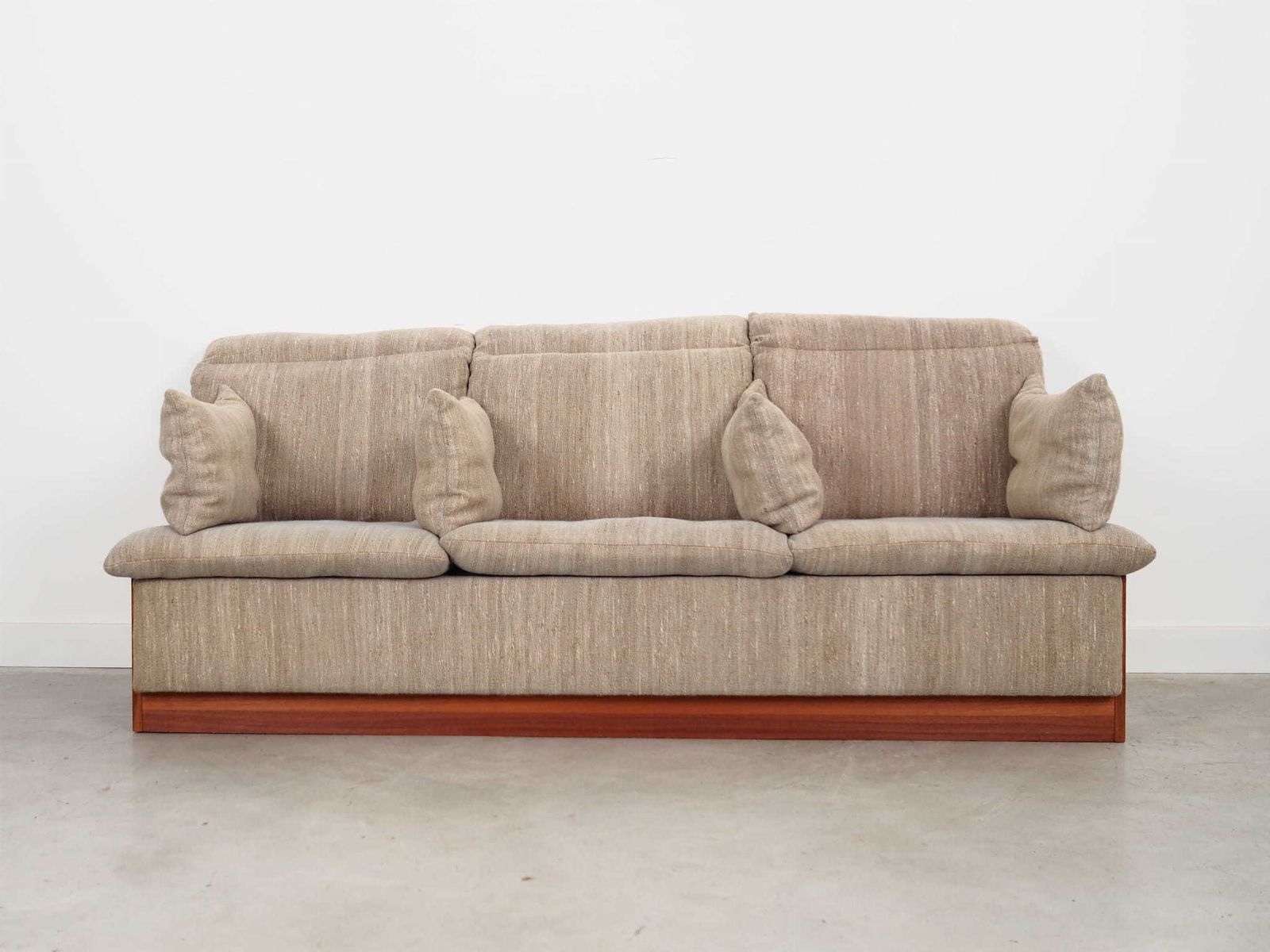 Teak Sofa, Danish Design, 1970s, Production: Denmark photo furniture